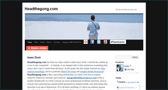 Desktop Screenshot of headthegong.com